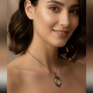 Magical Mirror Pendant Necklace